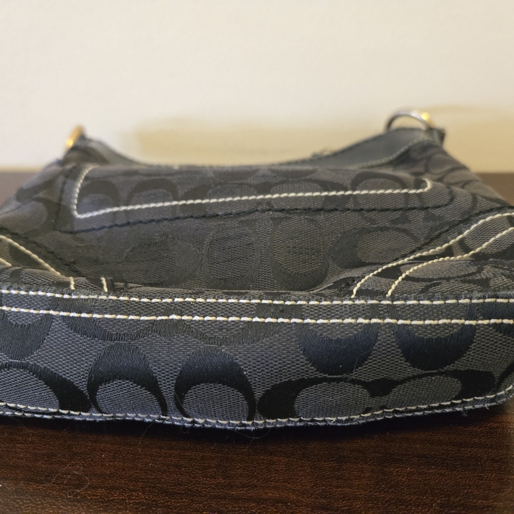 Coach Vintage Black Crossbody Purse - Picture 7 of 14